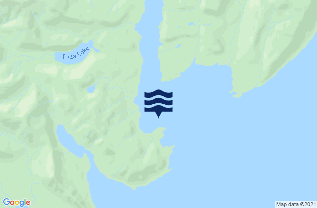 Eliza Harbor Liesnoi Island, United States tide chart map