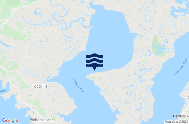 Elliott Island, United States tide chart map