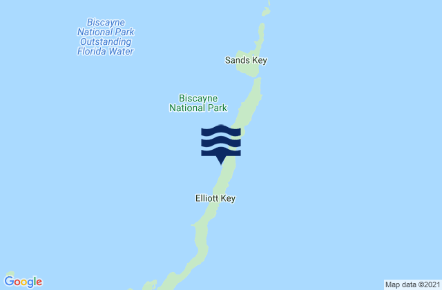 Elliott Key Harbor (Elliott Key Biscayne Bay), United States tide chart map