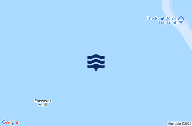 Enewetak Atoll, Marshall Islands tide times map
