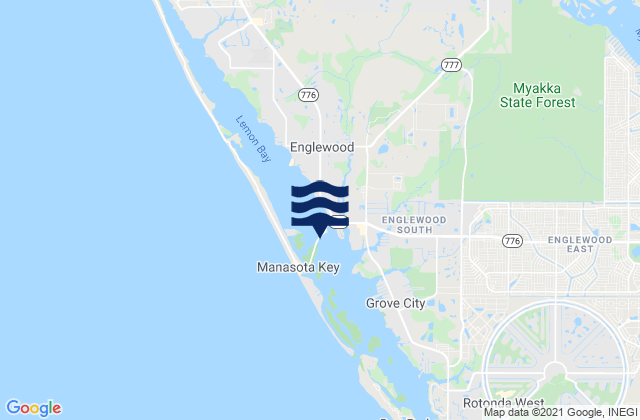 Englewood (Lemon Bay), United States tide chart map