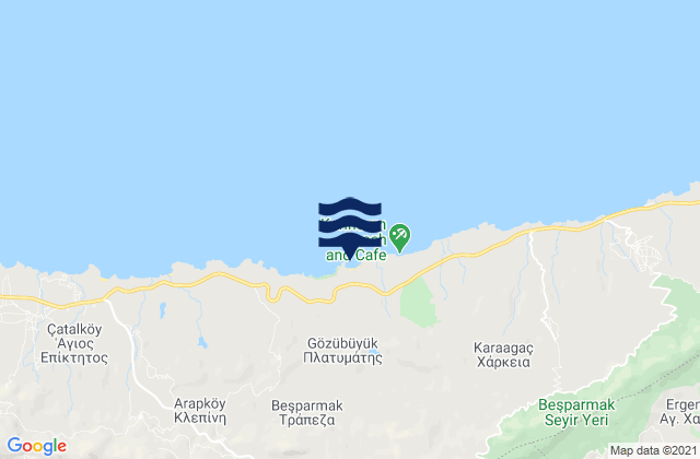 Epicho, Cyprus tide times map