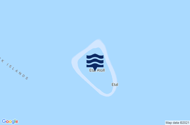 Ettal, Micronesia tide times map