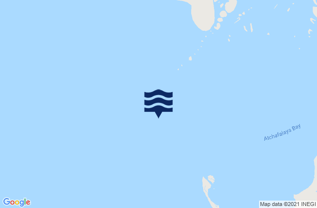 Eugene Island North of Atchafalaya Bay, United States tide chart map