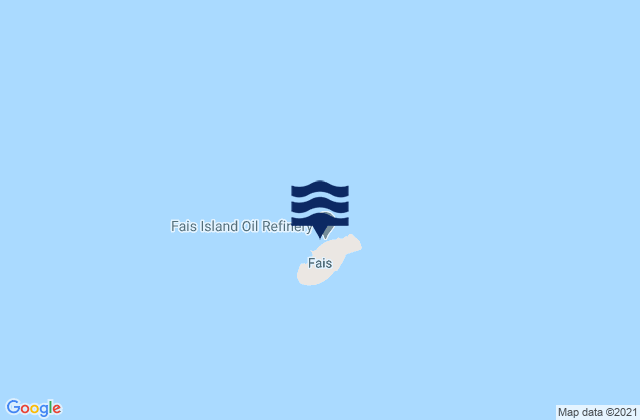 Fais, Micronesia tide times map
