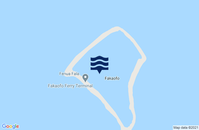 Fakaofo, Tokelau tide times map