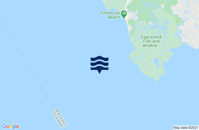 False Egg Island Point 2 miles off, United States tide chart map