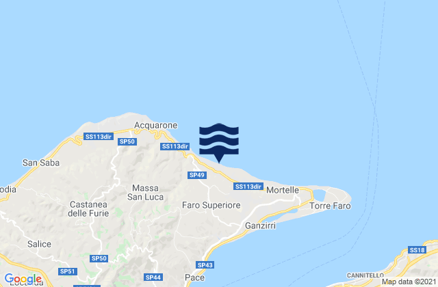 Faro Superiore, Italy tide times map