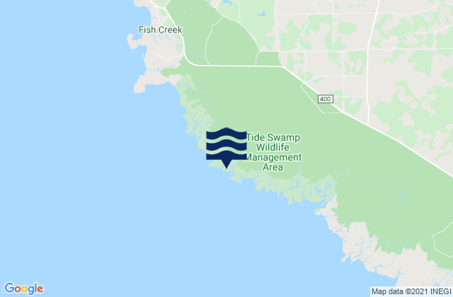 Fishermans Rest, United States tide chart map