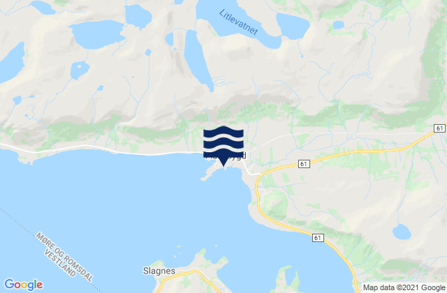 Fiska, Norway tide times map