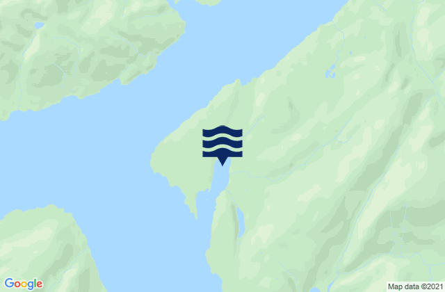 Fitzgibbon Cove, United States tide chart map