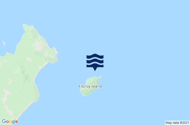 Fitzroy Island, Australia tide times map