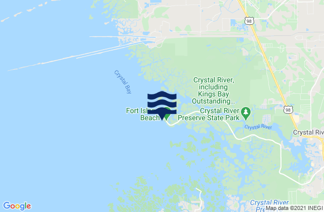 Fort Island, United States tide chart map
