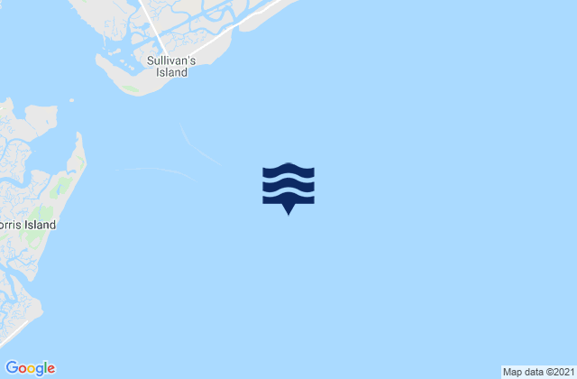 Fort Sumter Range Buoy 8, United States tide chart map