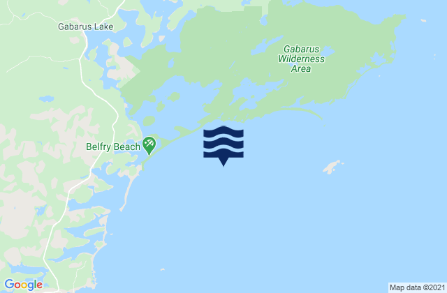 Fourchu Bay, Canada tide times map