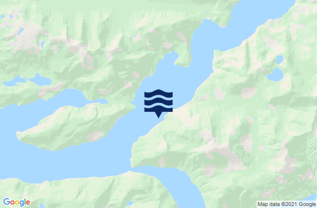 Frederick Sound, Canada tide times map