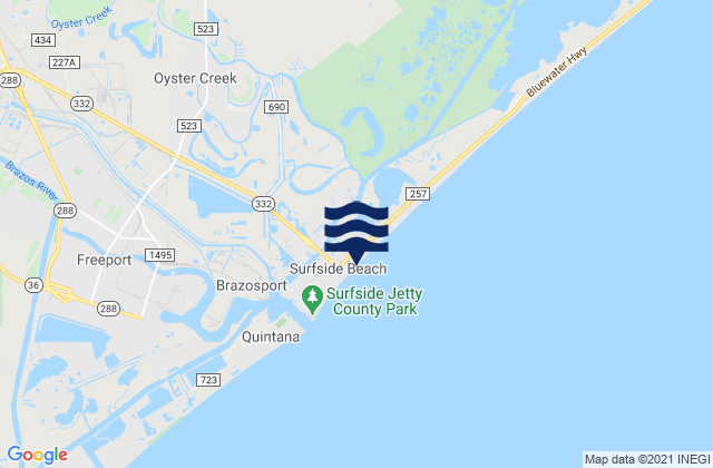 Freeport Harbor, United States tide chart map