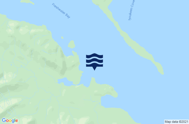 Freshwater Bay Chichagof Island, United States tide chart map