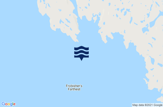 Frobisher S Farthest, Canada tide times map