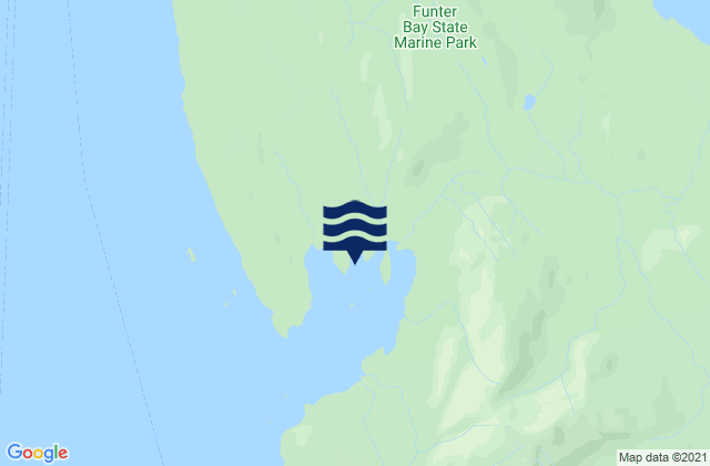 Funter Funter Bay, United States tide chart map
