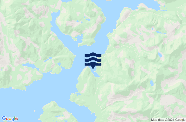 Galiano Bay, Canada tide times map