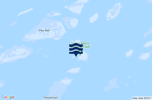 Gannet Cay, Australia tide times map
