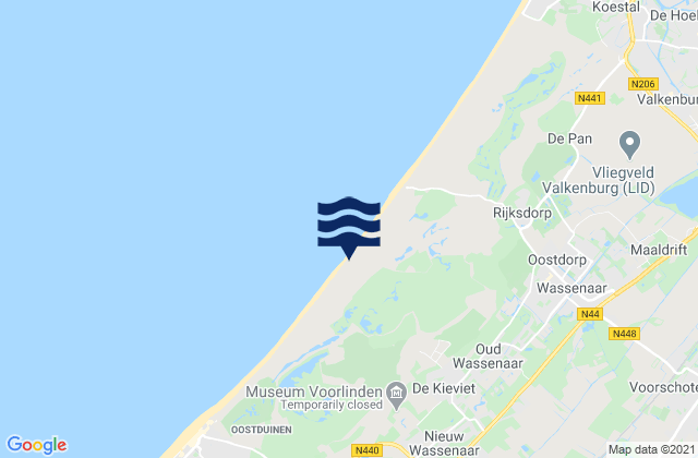 Gemeente Pijnacker-Nootdorp, Netherlands tide times map