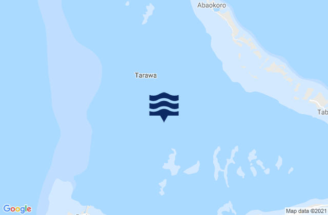 Gilbert Islands, Kiribati tide times map