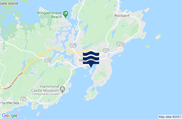Gloucester Harbor, United States tide chart map
