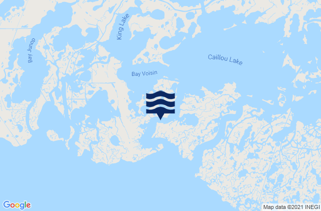 Grand Bayou du Large, United States tide chart map