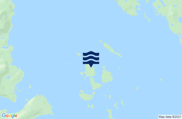 Grand Island, United States tide chart map
