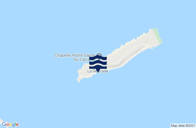 Grande Anse, Guadeloupe tide times map