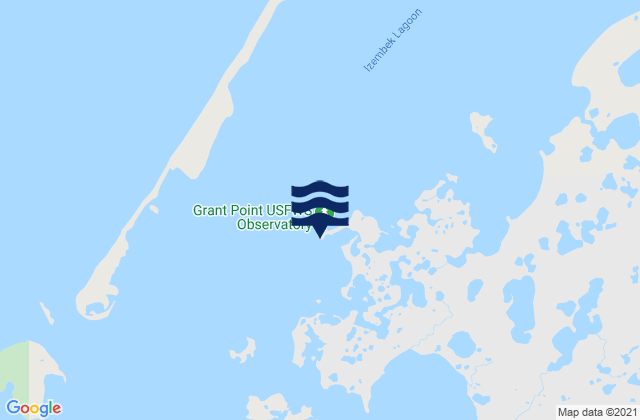 Grant Point (Izembek Lagoon), United States tide chart map