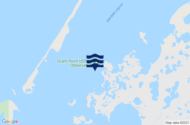 Grant Point Izembek Lagoon, United States tide chart map