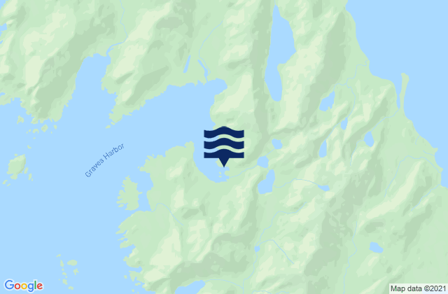 Graves Harbor, United States tide chart map