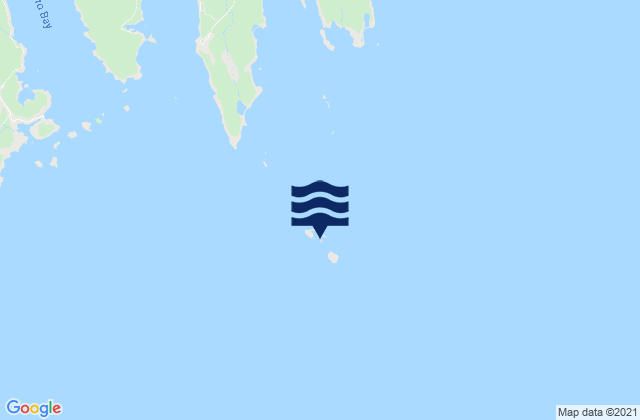 Green Island Petit Manan Bar, United States tide chart map