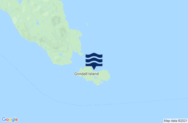 Grindall Island, United States tide chart map