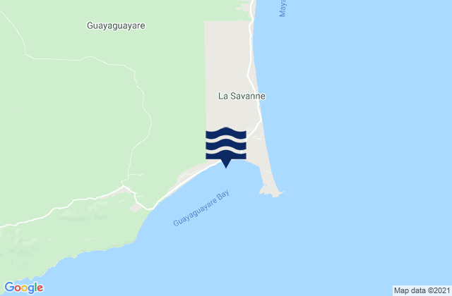 Guayaguayare Bay, Trinidad and Tobago tide times map