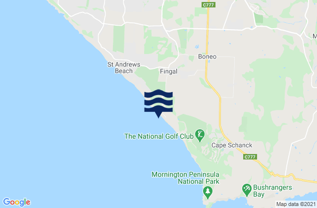 Gunnamatta, Australia tide times map
