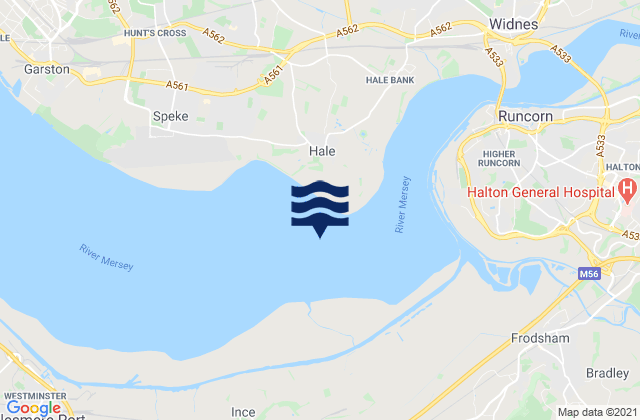 Hale Head, United Kingdom tide times map