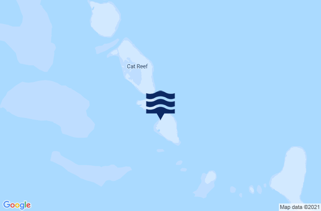 Ham Reef, Australia tide times map