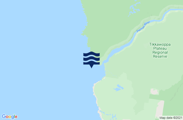 Hardwicke Bay, Australia tide times map