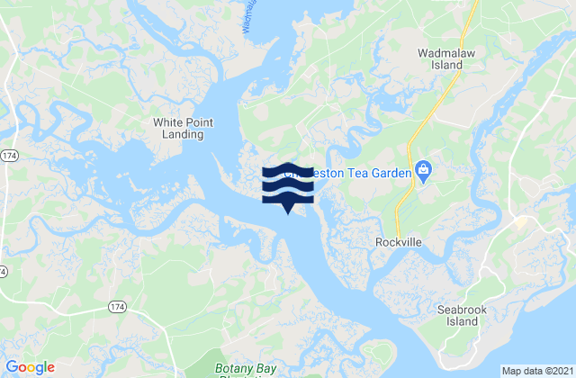 Hart Bluff Edisto River, United States tide chart map