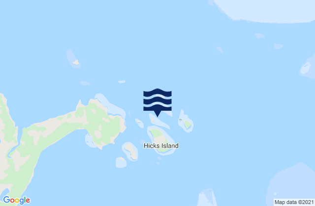 Harvey Island, Australia tide times map