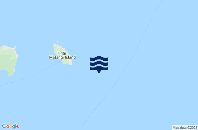 Hauraki Gulf, New Zealand tide times map