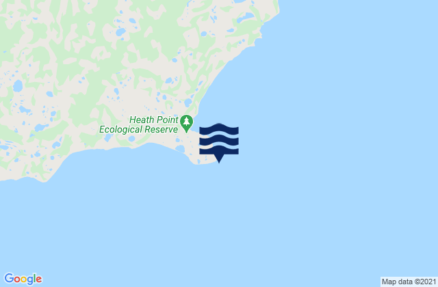 Heath Point, Canada tide times map