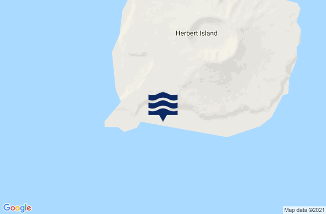 Herbert Island (West Side), United States tide chart map