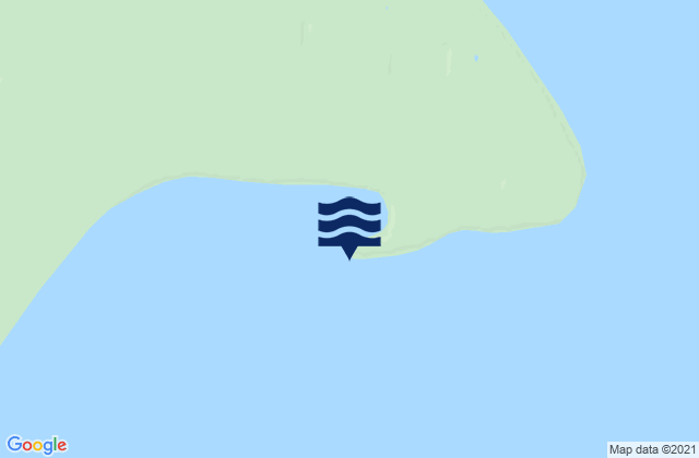 Herschel Island Mackenzie Bay, United States tide chart map