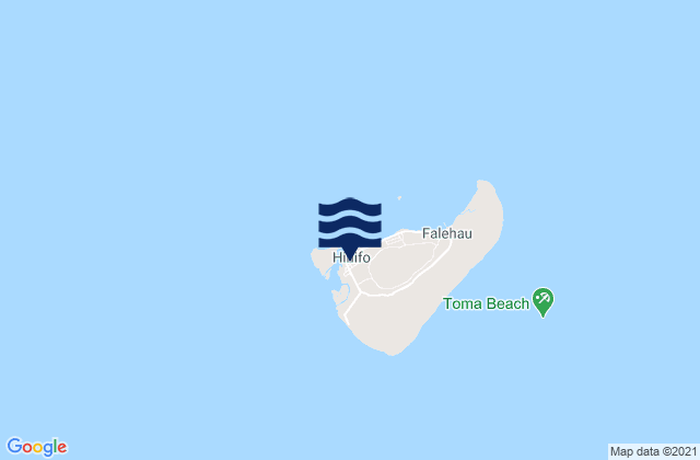 Hihifo, Tonga tide times map