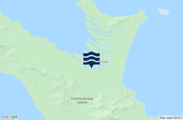 Hinchinbrook Island, Australia tide times map